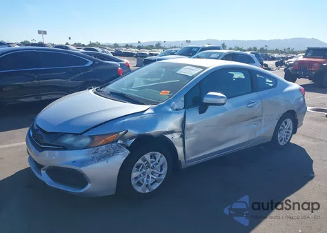 2015 Honda Civic Lx из США, поврежденный, VIN 2HGFG3B50FH523489
